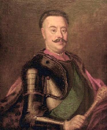Augustyn Mirys Portrait of Jan Klemens Branicki, Grand Hetman of the Crown